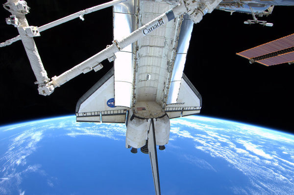 Shuttle Endeavour Undocks From Space Station